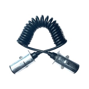 Heavy Duty 7Pin 24V TPU Trailer Cable Truck Electrical Trailer Wire Assembly