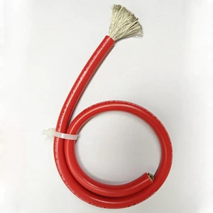 UL3512 200C 1AWG 2AWG 4AWG Battery Pack Cable 0.08 Ultra Soft Silicone Rubber Wire