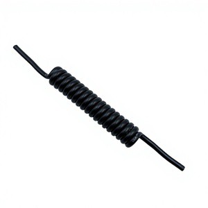 High Current 6mm² Spiral Cable Ultra Compact Spring Wire Heavy Duty Coiled Power Cord for Industrial Automation & Robotics