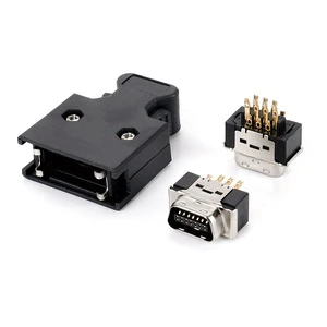 MDR 14Pin Servo Motor Connector SM-14P Male SCSI 14Pin Plug for Servo Motor Encoder Cable