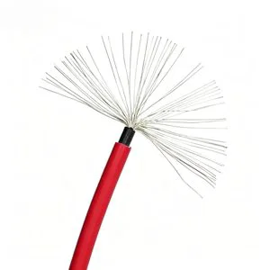 PV1-F/H1Z2Z2-K Photovoltaic Cable for Engineering Applications, 1*2.5/4/6/10 Mm² UV-resistant Solar DC Cable