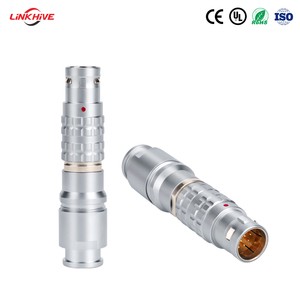 Custom Design Multiple Pins OEM Industrial Automation Equipment Cable Assembly Power Signal Break Away Circular Connector 6A 10A