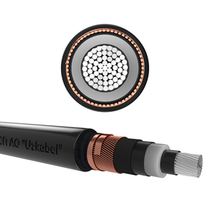 46 Large Capacity MV Cable 1x300mm Copper XLPE 3.6/6kV-6/10kV Power Distribution Uzkabel