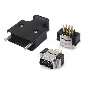 MDR 14pin Servo Motor Connector,SCSI 14Pin Connector,SM 14P Plug,MDR 14P Male,3M 14Pin 10114-3000PC,10114-3000PE,10314-52A0-008