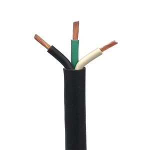 3 Core 4 Core 18 16 14 12 10 Awg Gauge Flexible SJOOW SOOW Rubber Power Cable