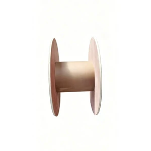 Durable High Load Wooden Cable Reels with Metal Reinforcement for Railway Engineering Power Cables