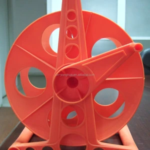 Heavy Duty Extension Cord Reel Handle Cable Reel Featuring Plastic PC Material NEMA Female AC Male Power Cord US Plug