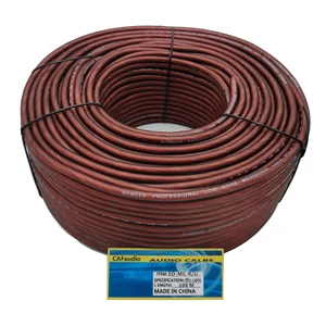 DMX Consile Speaker Wire Cable OFC Copper 2Core 24AWG Twisted Shielded Microphone Cable Bulk 100M XLR Mic Cable Roll Hifi Audio