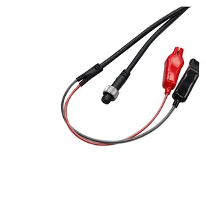 Electric Fishing Reel Charging Power Cord 2 PIN Electric Fishing Reel Battery Cable for Daiwa Shimano