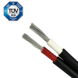 Low Voltage Power Cable 4MM 6MM 10MM Twin Core Solar PV Cable