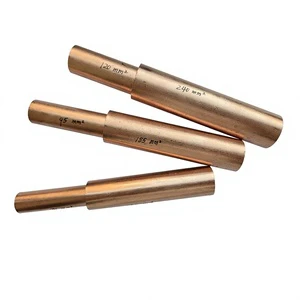 Different Sizes Copper Pipe Type Connecting Pipe Cable 1000V 80A For Power Distribution Fitting