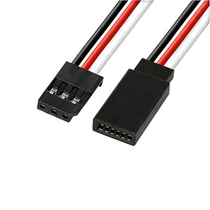 DuPont 2.54mm 3 Pin Angled Drone Servo Extension Cable RC Model Y-Splitter Cable GPS Signal Cable