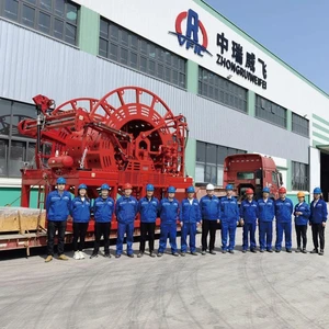 Petroleum Equipment Multi-Purpose Tubing Cable Reel Combination Unit for Onshore Oilfield Use Handles Hydraulic Hoses Electric
