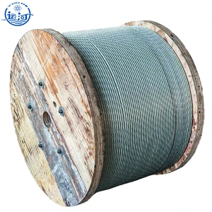 Wooden Reel Packing 70# Heavy Zinc Layer 7/2.5 mm Galvanized 7-wire Strand