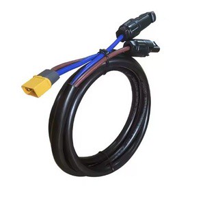 For Connector Copper XLPO PVC Solar Cables 30A For Power Station