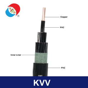 KVV PVC Insulated and Sheathed Control Cable for Industrial Control Panels and Automation Systems