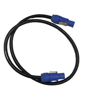 PowerCon to PowerCon Extension Cable Blue Connector Heavy Duty Power Link Cord for Stage Lighting and Audio Equipment