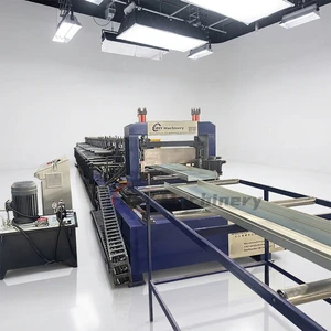 High Speed PLC Control Galvanized Steel Perforated Metal Ladder Type Heavy Duty Industrial Cable Tray Roll Forming Machine