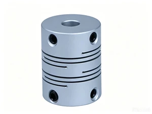 High Precision Aluminum Alloy Wire Wound Connector Parallel Slit Groove Disc Structure Servo Motor Parallel Wire Coupling