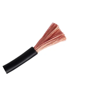 JYXL Brand Heavy Duty 450/750V Copper Conductor 10mm 16mm 25mm 35mm 50mm Welding Cables Battery Cable Rubber Insulation