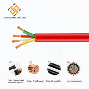 YGC High Temperature Silicone Rubber Flexible Cable For Heater Motor Oven Wiring OEM Low MOQ Fast Delivery