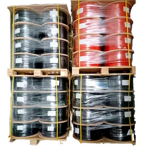 PV1-F TUV & UL Certified 1000V/1500V DC Solar PV Cable XLPO Insulated 2.5-10mm² Tinned Copper For Solar Farms/Industrial
