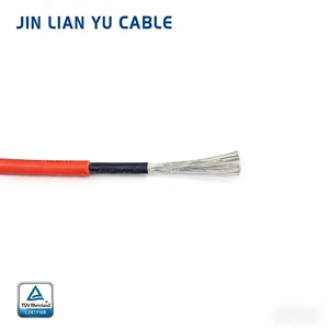PV Cable Photovoltaic XLPO ROHS Compliant Eco-Friendly Lightweight Durable Tinned Copper 0.6/1 KV High Temp 105C Solar Energy