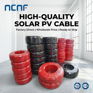 NCNF Heavy Duty PV Cable 10mm 4mm 6mm Solar DC Cable Model NCFN-PV-CABLE-1 for Solar Energy Projects & Panel Connection