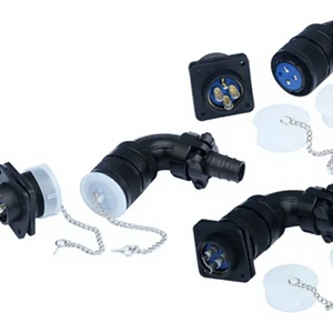 Servo Motor Aviation Plug CSP Daihatsu Circular Connector YD28 Plastic Housing Factory Direct Sales