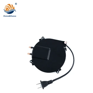 Single Pull Retractable Coil Cable DYH-1807 Cable Reel 2m Length for Home Appliances