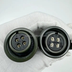 Servo Motor Cable Connector 5015 MS3106A 3108B 10SL-3S Servo Plug 3pin Straight Head Angle Head