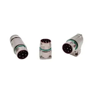 M23 Signal Connector Servo Motor Signal M923 6Pin Encoder Connector Power Cable Male Female Plug