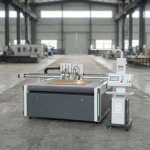High Quality CNC Vibrating Knife Cutter for Custom Carton, Cardboard Packaging Shapes Cardboard Die Digital CNC Flatbed