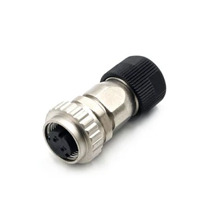 LECHUAN CMV1S-SP2S-L Copper 3A Alloy/Nickel Plating IP67 Small Sized Servo Motor Aviation Circular Connectors