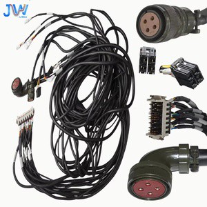 Custom 10 Million Times Industrial Cable Robot Arm Wiring Harness for Machines Automobile/Motorcycle Use IP67 Rated 300V Custom