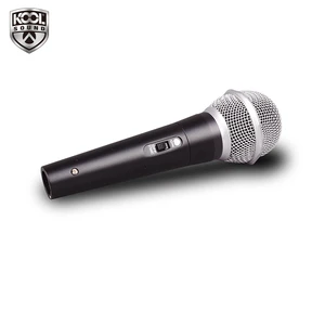 KOOL SOUND Handheld Microphone Dynamic Moving Coil Cardioid Unidirectional Includes 26ft XLR Audio Cable to 1/4'' Connection