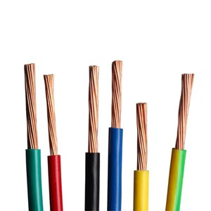 Copper BVR/BV Cable 1.0mm 1.5mm 2.5mm 4mm 6mm 10mm 16mm & Custom Sizes PVC Insulated 450/750V Rated Grounding Cable