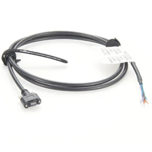 Right-angle 90° I/O Power Cable with SAMTEC TFM-105 10-pin Connector for Teledyne DALSA Nano GigE Cameras
