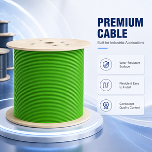 Original Siemens 6XV1840 2AH10 Industrial Ethernet Cable 4 Core for PROFINET Type C Standard Application.