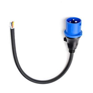 Ev Charger Cable Source 2 H07BZ5-F EN50620 16A/32A EVJE EVJT 11kw 450v 750V LSZH Eu Power Cord TUV Electric Vehicles