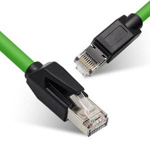 Liansu Linksup High Flexible 0.5-90m Double Shielded Cat6A Cable Industrial Ethernet Robot Towline Network Cable
