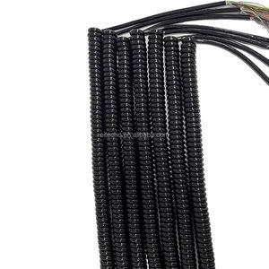 19 Cores Spiral Coiled CNC MPG Cable Stretch 3-4 Meter