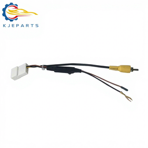 Auto 16Pin Connector Cable 6V-12V Rear Reverse Camera Complete Wiring Harness For Car Audio Video