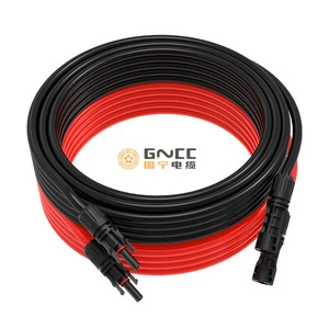 Guoning Hot-Selling PV Solar DC Cable 4mm 6mm 10mm 16mm PV1-F 1x4mm² Tinned Copper Solar Electric Wire Cable With Factory Price
