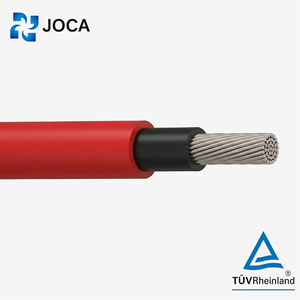 For for 6mm DC Solar Cable H1Z2Z2-K 1.5kV XLPO for Energy Storage Battery Connection IP68 Waterproof 30 Year Service Life