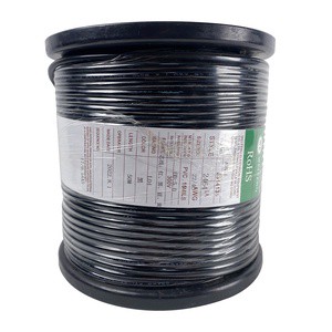 UL2464 Stranded AC Power Cord PVC Cable 18AWG-22AWG To 300V 2-6 Core Copper Wires Overhead Use