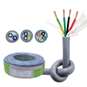 Factory Supply TRVV Multicore Special PVC Drag Chain Cable for Robot Electronics CNC Cable Flexible Cable