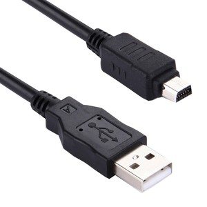 New Camera Accessories Digital Camera Cable USB Charging Data Cable for Olympus, Length: 1.5m