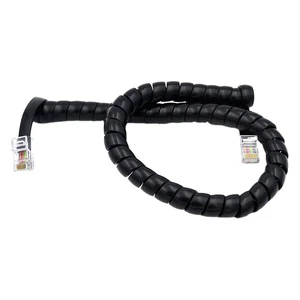 RJ45 8P8C Retractable Coiled Spiral Cable