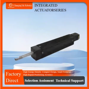 High Quality ChangingTek Micro Smart Linear Servo Actuator Gearbox Brushless Motor PLC Pump 48W 24V Safety Collaborative